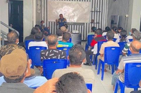 Sosialisasi pembekalan di bidang perlindungan lingkungan laut