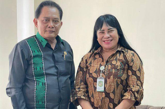 Sadarta Bukit berkunjung ke kantor Sekretariat DPRD Kota Medan