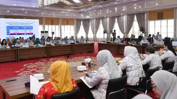 Rapat Koordinasi (Rakor) YKI Sumut di Aula Tengku Rizal Nurdin, Jum'at (21/7).
