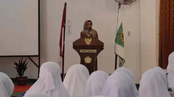 Pelantikan pengurus daerah badan kontak majelis taklim (BKMT) Kota Pematang Siantar periode 2023-2028