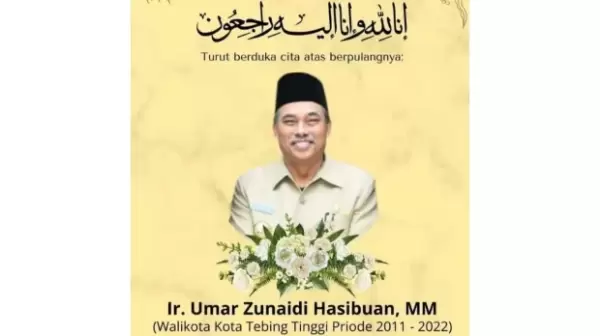 Ucapan duka atas meninggalnya Umar Zunaidi Hasibuan