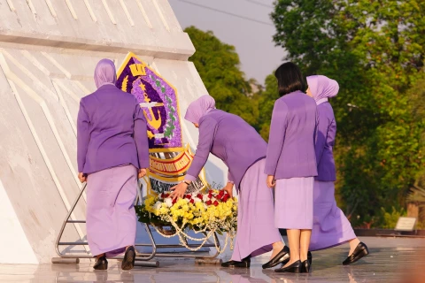 Ziarah dan tabur bunga dalam rangka HUT ke-58 IKKT
