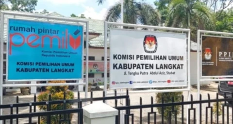 Kantor KPU Langkat 