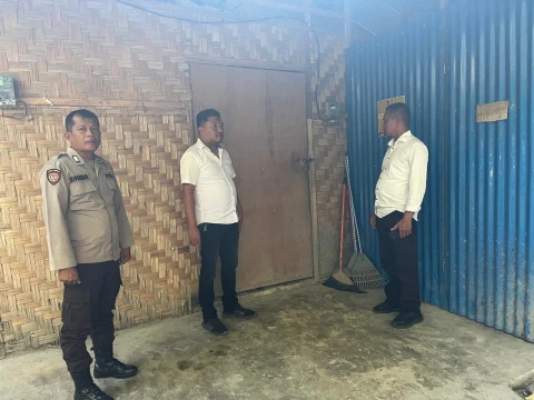 Polsek Pantai Cermin Tindaklanjuti Informasi Judi Togel dan Tembak Ikan, Lokasi Ditemukan Kosong