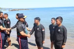 Bakamla RI Zona Tengah Buka Latihan Selam Lanjutan di Pantai Bulo