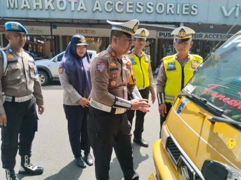 Pelaksanaan Operasi Patuh Toba 2025 di Binjai 