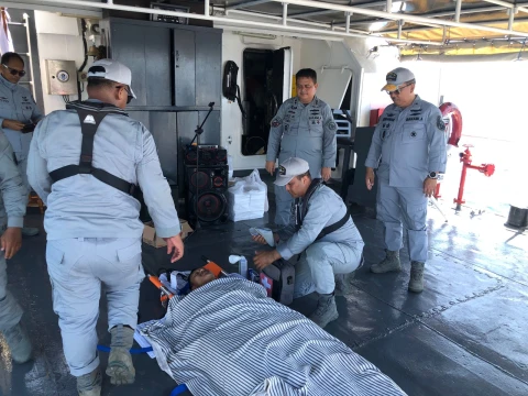 Latihan Kesiapan Tugas di Perairan Serei