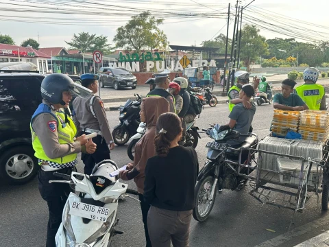 Operasi Patuh Toba-2025 Polres Binjai