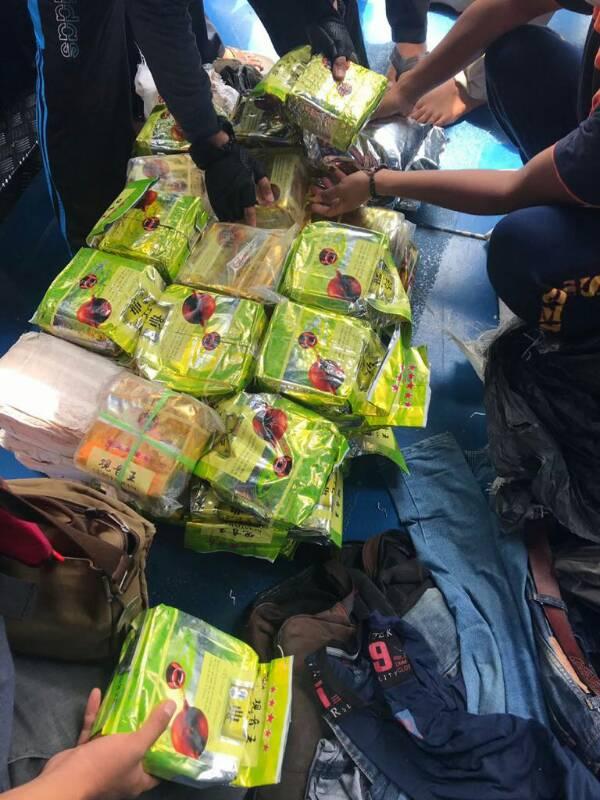 Barang bukti Shabu yang diamankan petugas, Senin (21/8).