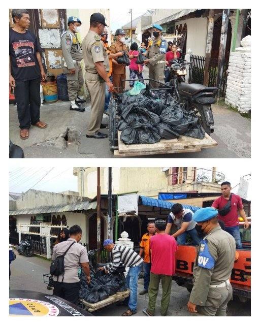 Penanganan dampak bencana puting beliung di Siantar