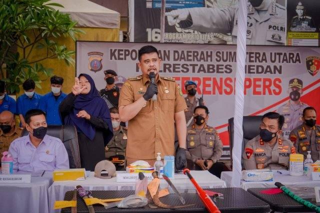 Wali Kota Medan Bobby Nasution 