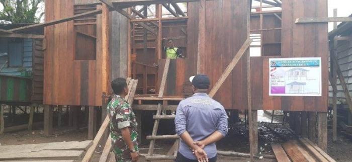 Peninjauan Pelaksanaan TMMD Reg Ke-114 di Kp. Atapo