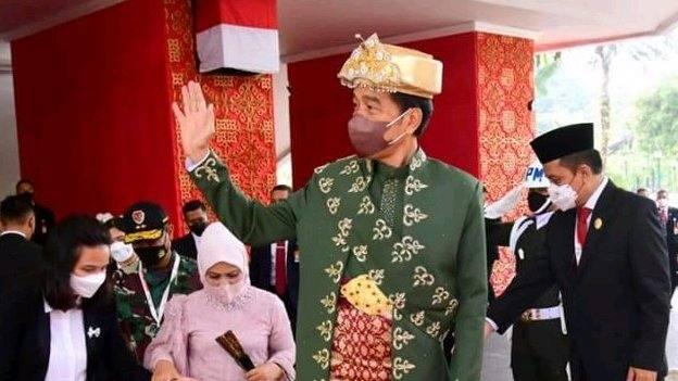 Presiden Jokowi, Selasa (16/8)