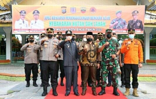 Forkopimda Kota Binjai, Jumat (12/8)