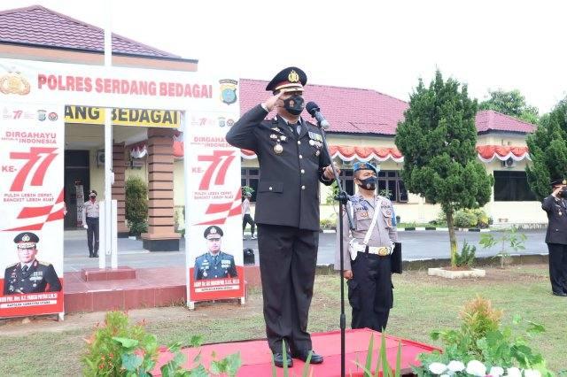 Kapolres Sergai AKBP Dr. Ali Machfud,S.IK.,M.ik