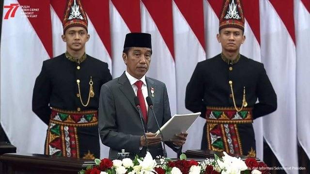 Presiden Jokowi, Selasa, 16 Agustus 2022