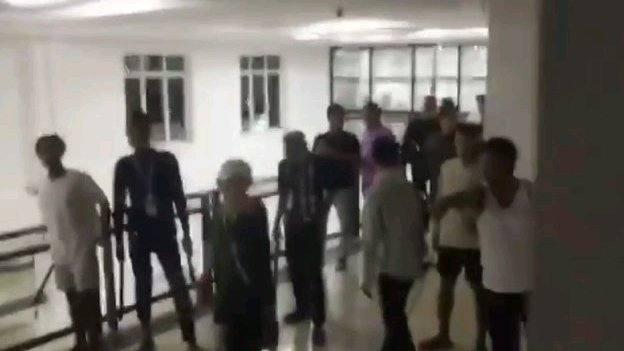 Tangkapan layar WNI yang terjebak di Kamboja