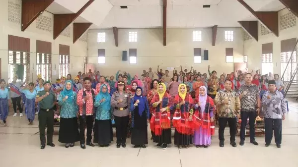 Inspeksi Visual Asam Asetat (IVA) Test dalam rangka Hari Kesatuan Gerak PKK Tingkat Provinsi Sumatera Utara