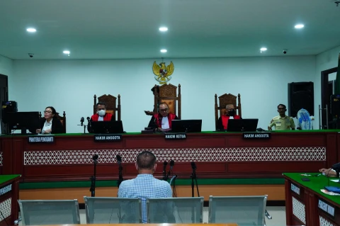 Sidang Perkara Tanah di PN Bekasi 