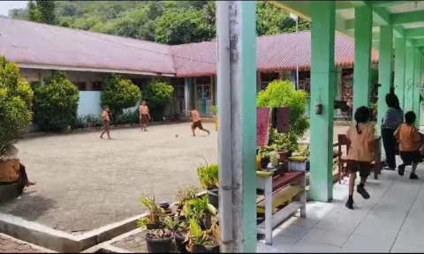 Suasana lingkungan SD Negeri 081224 Sibolga