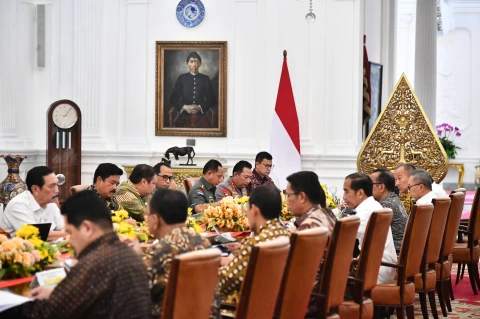 Rapat Terbatas dipimpin Presiden RI