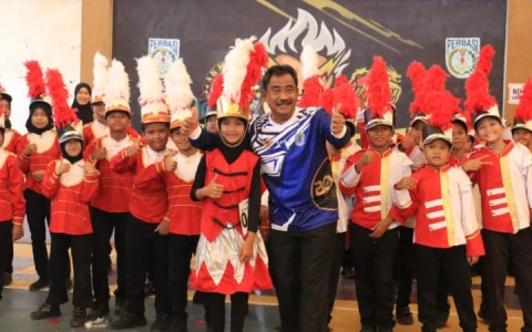 Pembukaan Binjai Open Marching Competition (BOMC)