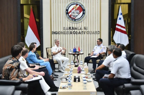 Courtesy Call Rear Admiral Brett Sonter