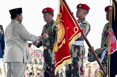 Upacara Gelar Pasukan Operasional dan Kehormatan Militer