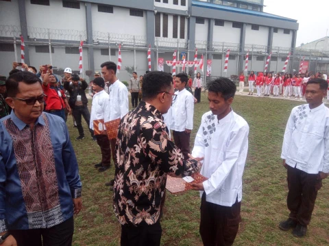 1.227 WBP Lapas Binjai Terima Remisi Di Hari Kemerdekaan RI Ke-80