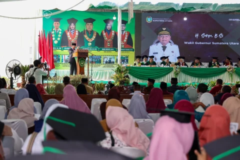 Wagub Sumut Surya Sebut Univa Labuhanbatu  Miliki Sejarah dan Peran Penting Cetak SDM Unggul