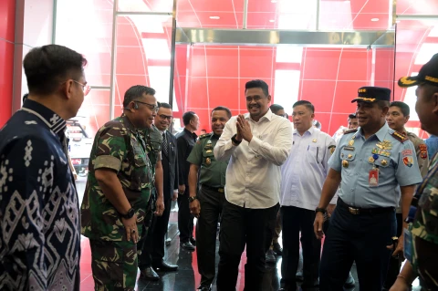 Jadi Lokasi Kuliah Kerja Iptek Pasis Sesko AU, Bobby Nasution Harapkan Peran Sumut Semakin Besar untuk Industri Pertahanan
