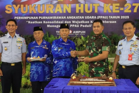 Syukuran HUT Perhimpunan Purnawirawan Angkatan Udara (PPAU)