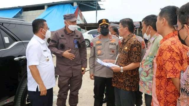 Kapolda dan Kajati Sumut bersama Bupati Toba 