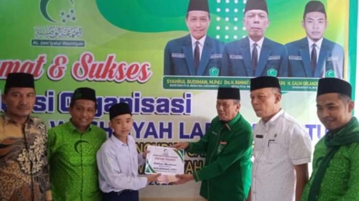 Acara konsolidasi organisasi Al-Washliyah di Aula Cindelaras Rantauprapat, Kamis (22/09/2022).