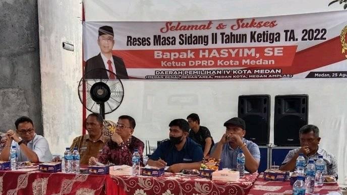 Reses Ketua DPRD Medan tanggal 25 Agustus 2022