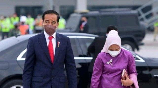 Presiden Jokowi dan Ibu Negara 