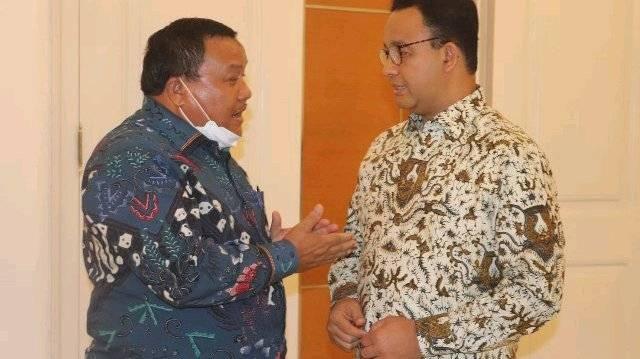 Syarfi dan Anies Baswedan 