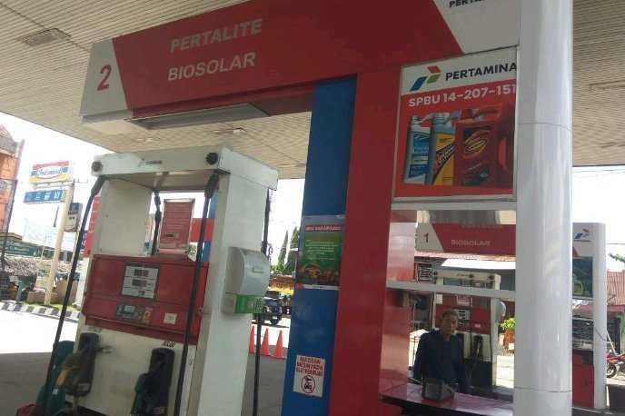 Ilustrasi SPBU 
