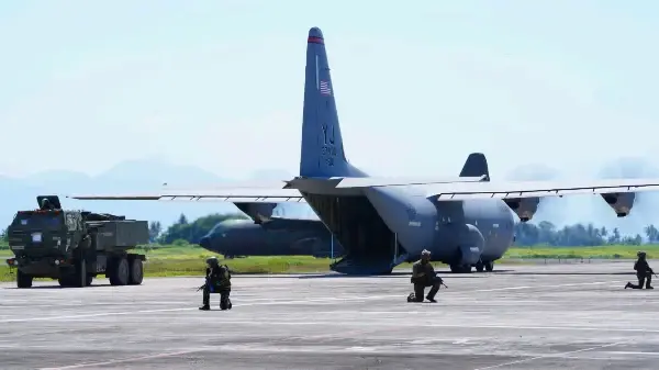 Aksi pasukan khusus gabungan TNI 