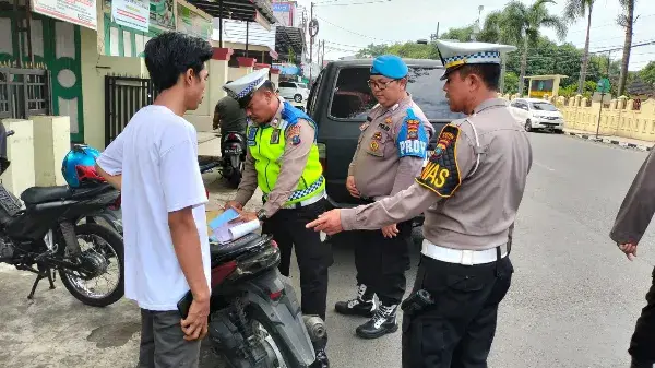 Pelaksanaan Operasi Zebra Toba 2023 di Binjai 