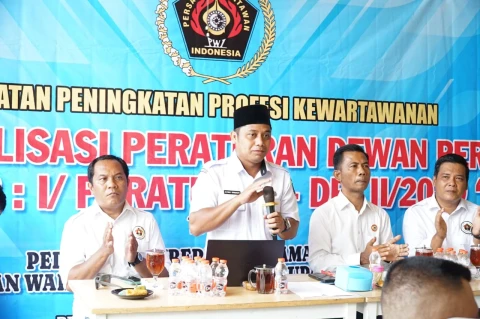 Kegiatan Sosialiasi Peraturan Dewan Pers Tentang PPRA