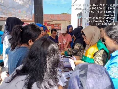 Pasar murah digelar selama dua hari mulai Senin (22/09/2025) hingga Selasa (23/09/2025). 