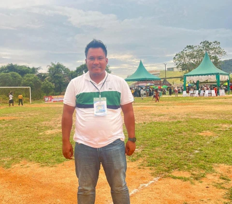 Ketua Panitia Turnamen Mini Soccer Pandan Cup 2025, Yudhi Panggabean.