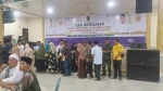 Danramil 07/AKB Menghadiri Doa Bersama Untuk Indonesia Sumatera Utara dan Labuhanbatu Utara Damai