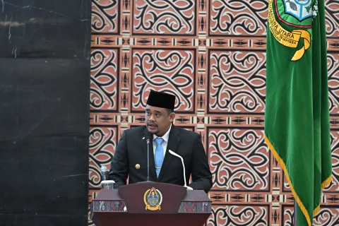 Rp12,5 Triliun untuk Pembangunan Sumut, Bobby Nasution Sampaikan Ranperda P-APBD 2025