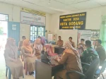 Koramil 12/LP Hadiri Rapat Pembahasan Situasi Kamtibmas di Desa Huta Godang