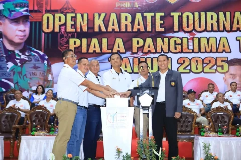 Penutupan Open Karate Tournament Piala Panglima TNI 2025