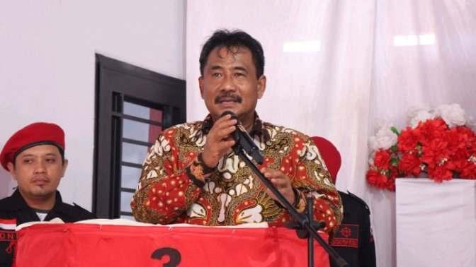 Drs Amir Hamzah di Rapat Kerja Cabang III dan Bakti Sosial PDIP tahun 2022, Minggu (22/10)