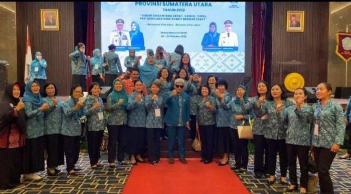 Jambore Kader Dasawisma TP PKK Provinsi Sumatera Utara Tahun 2022.