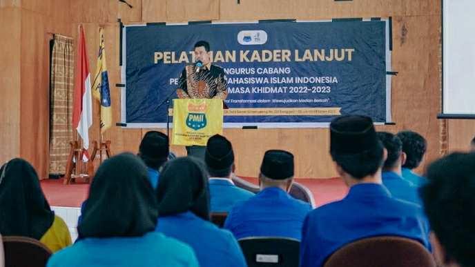 Wali Kota Medan hadiri acara PMII, Sabtu (8/10)